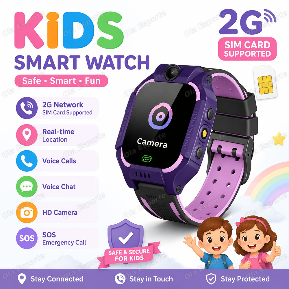 Smartwatch Watches For Girls Kids - Kids Smart Watch SIM Card GPS