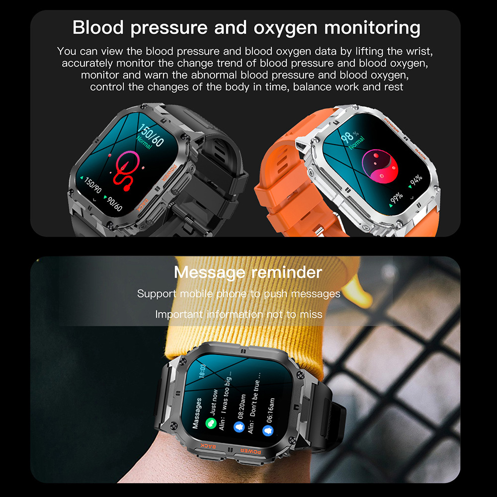 K61 Pro Smart Watch Men Women  - Smartwatch Digital Watches For Women recension och pris