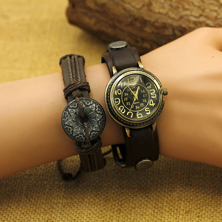 Antique bronze digital  Couple - Vintage Digital Watch recension och pris