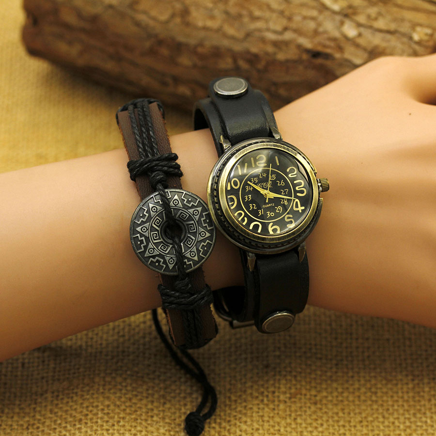 Antique bronze digital  Couple - Vintage Digital Watch recension och pris