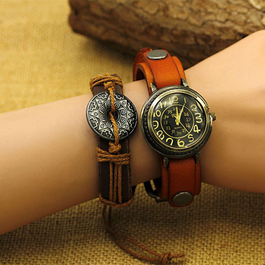 Antique bronze digital  Couple - Vintage Digital Watch recension och pris