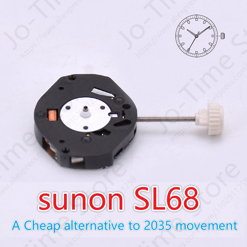 Sunon Sl68 Quartz Watch Moveme - Watch Movement Rotor recension och pris