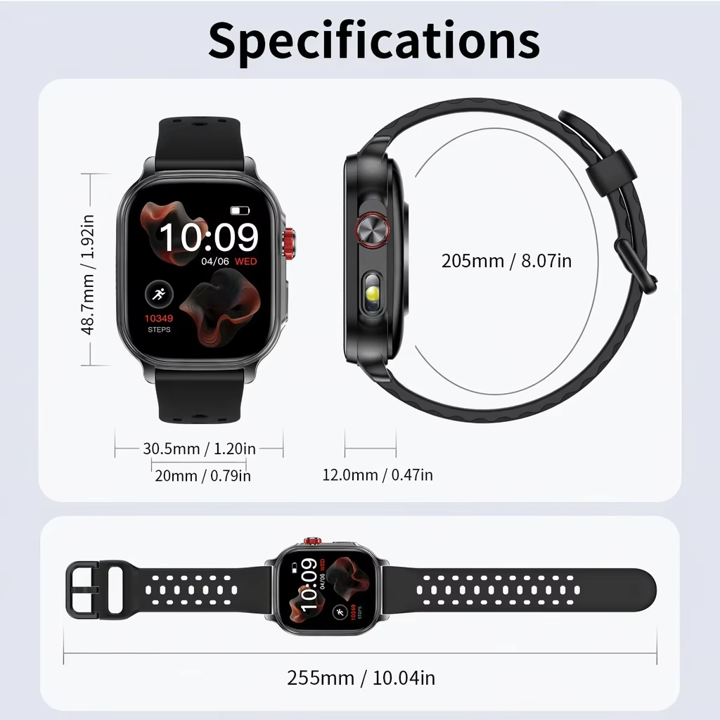 2026 Smart Watch 2.01'' Fitnes - Smartwatch Watches Price recension och pris