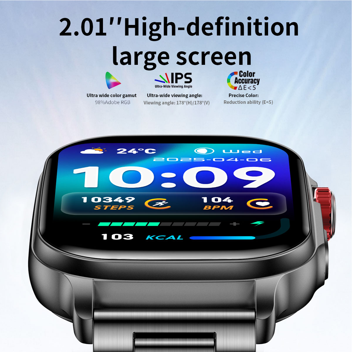 2026 Smart Watch 2.01'' Fitnes - Smartwatch Watches Price recension och pris