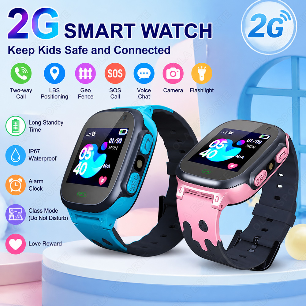 New Kids Smart Watch Child HD  - Smartwatch Watches For Girls Kids recension och pris