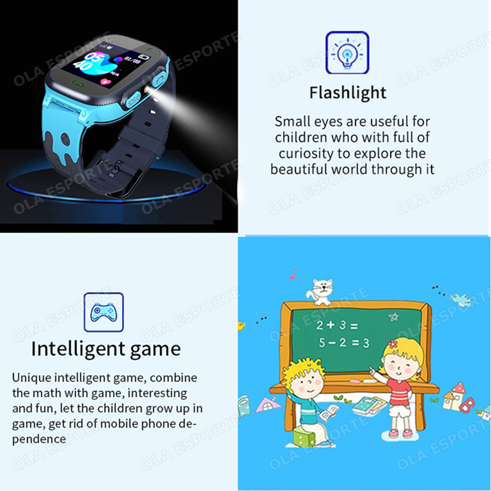 New Kids Smart Watch Child HD  - Smartwatch Watches For Girls Kids recension och pris