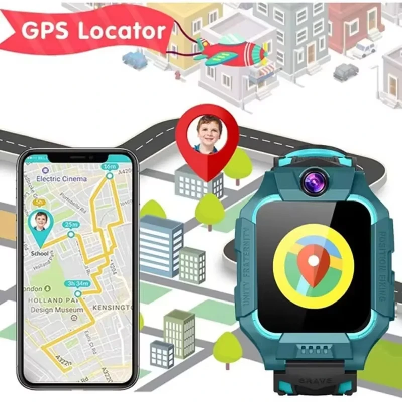 New Kids Smart Watch SOS Antil - Smartwatch Digital Watches For Kids recension och pris