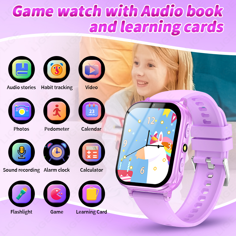 LIGE Kid Digital Smart Watch S - Smartwatch Digital Watches For Girls recension och pris