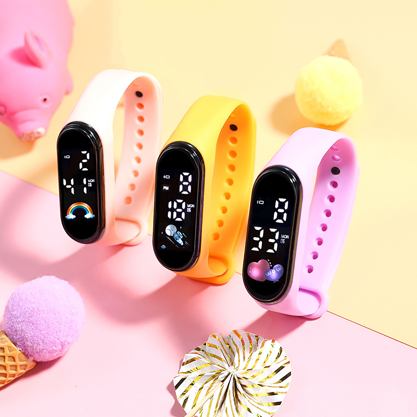 Kawaii Smart Watch For Kids Fa - Smartwatch Digital Watches For Kids recension och pris