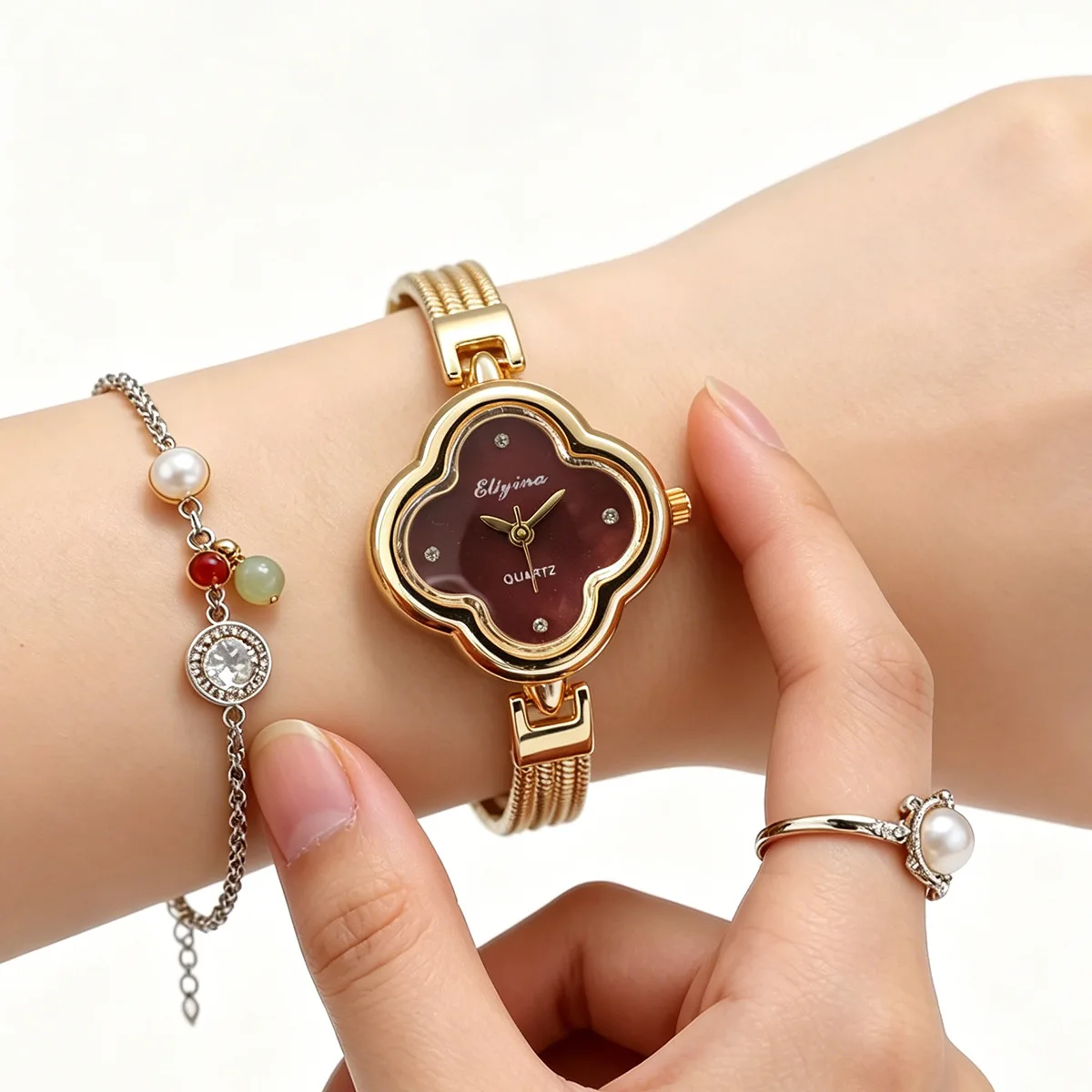 Vintage Women Watch Gold Metal - Vintage Digital Watch recension och pris