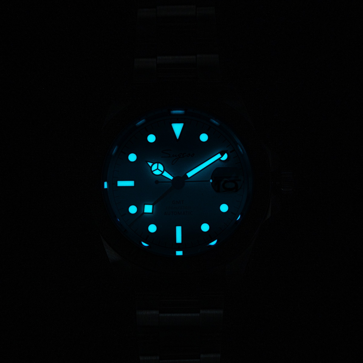 Sugess Men Watch GMT Automatic - Rolex Watch Submariner recension och pris