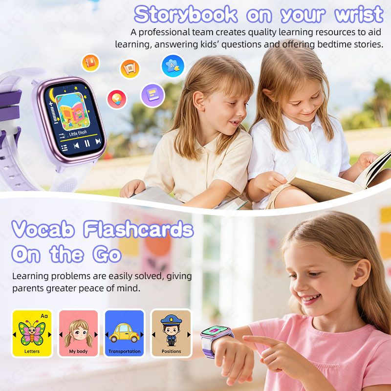 LIGE 2026 New Children Learnin - Smartwatch Watches For Girls Kids recension och pris