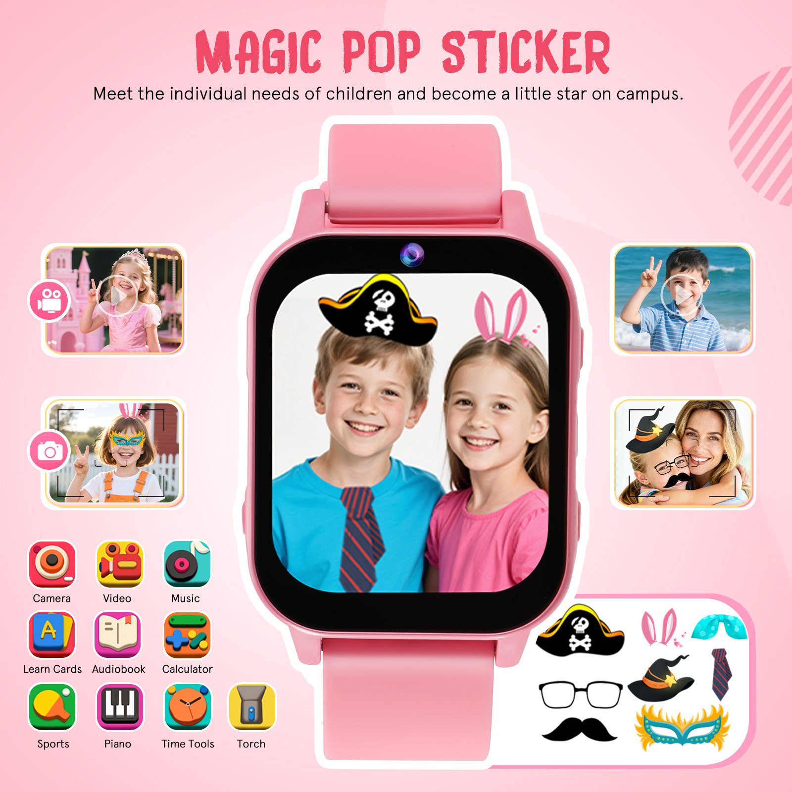 Kids Digital Watch with Games  - Smartwatch Digital Watches For Kids recension och pris