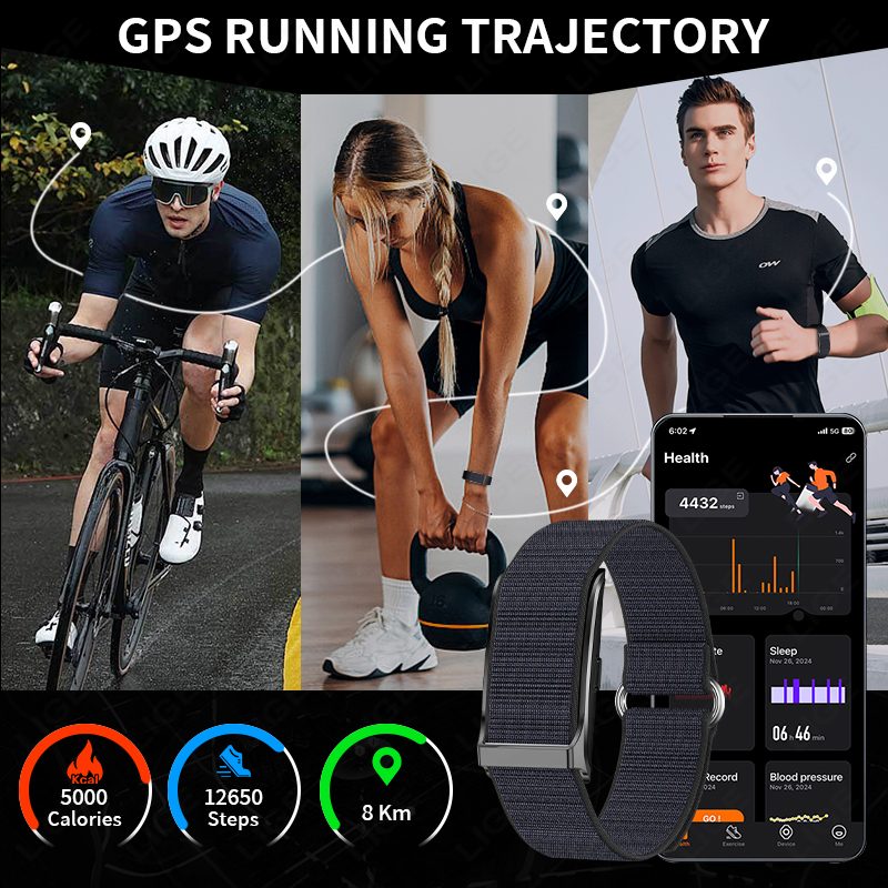 LIGE Smart Watch Heart Rate Bl - Smartwatch Sports Watches For Women recension och pris