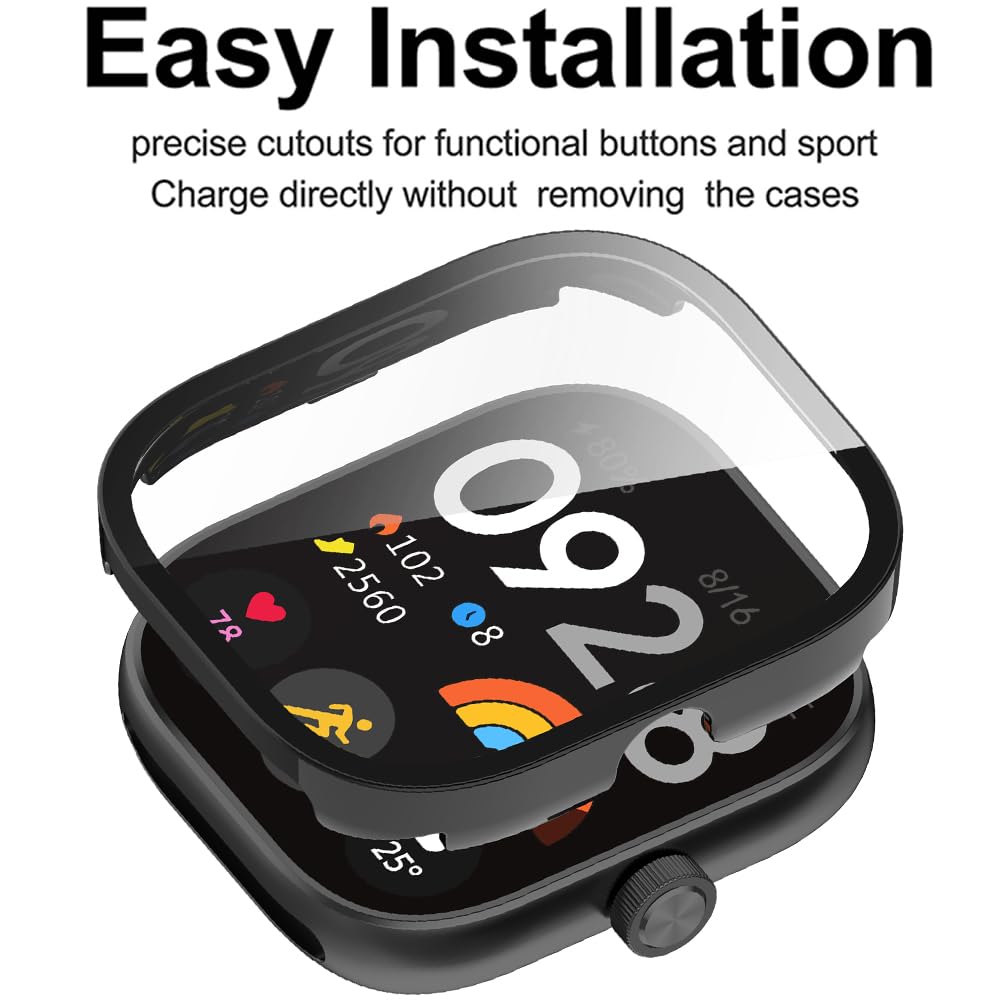Tempered Glass+Case For Xiaomi - Smartwatch Watches For Men recension och pris