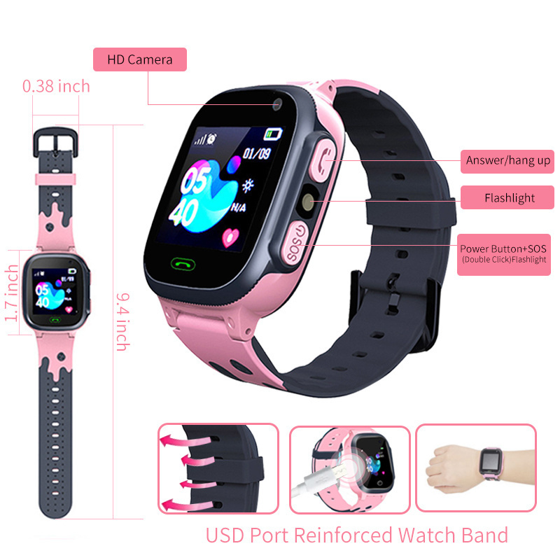Kids Smart Watch Waterproof Sm - Smartwatch Watches Gift For Boys recension och pris