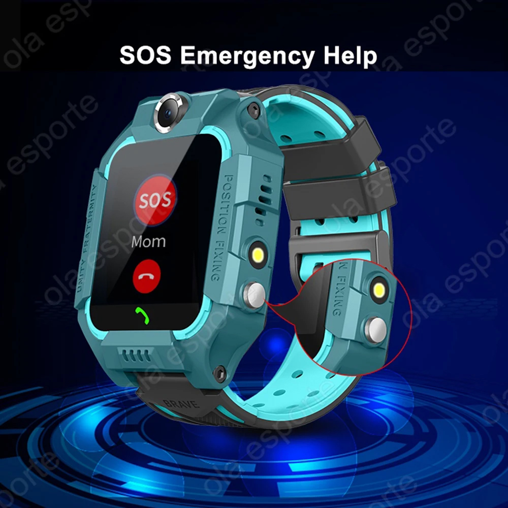 Kids Smart Watch SIM Card GPS  - Smartwatch Watches For Girls Kids recension och pris