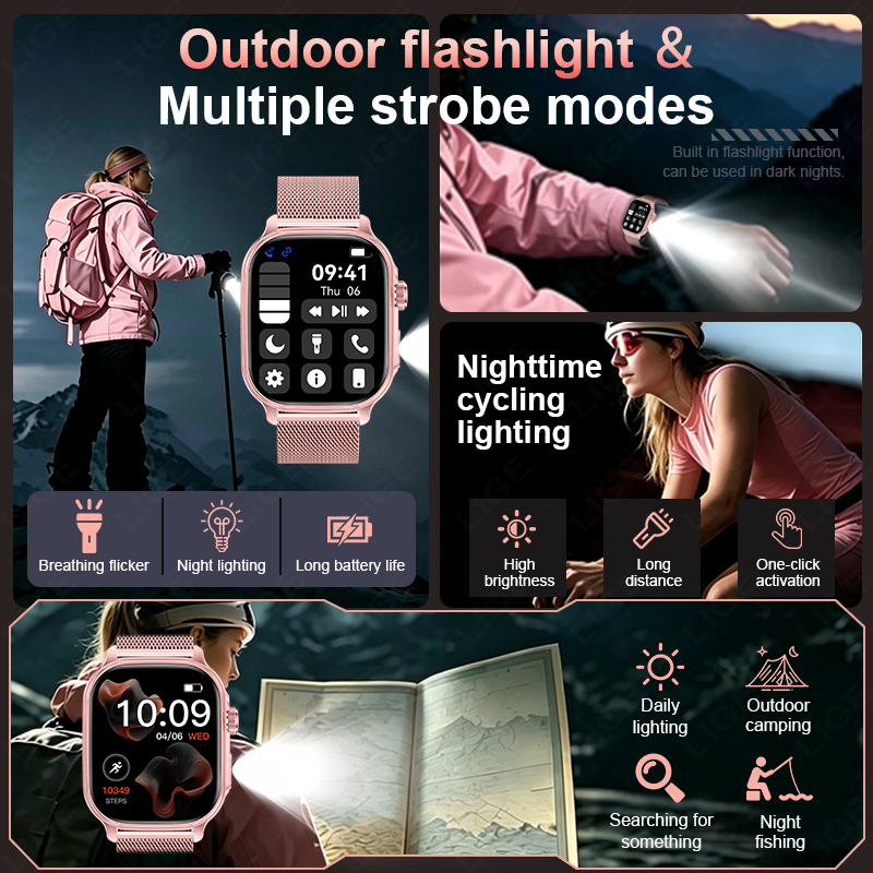 2026 New 1400mAh Large Battery - Smartwatch Health Watches For Women recension och pris