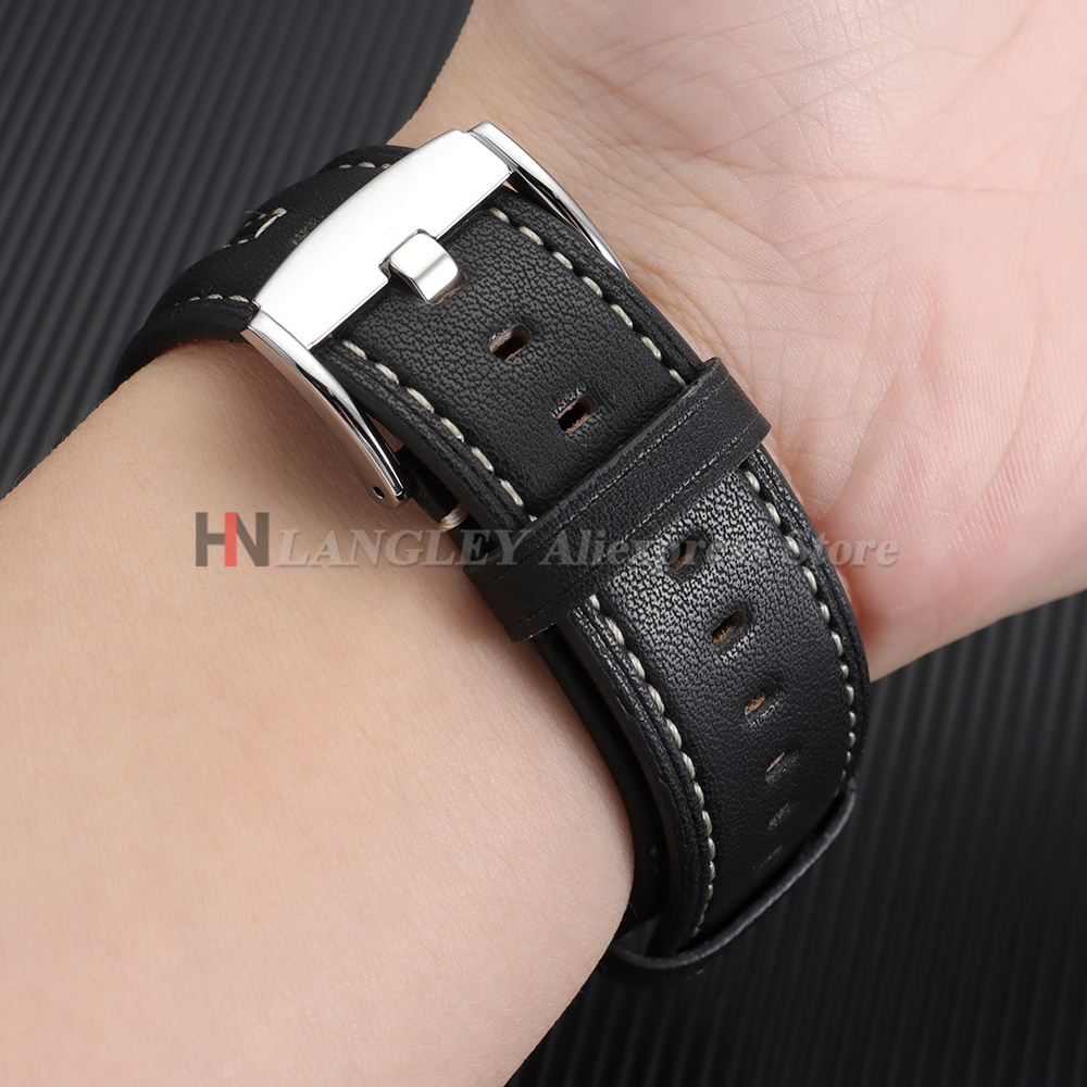 Vintage Leather Watch Band 22m - Omega Watches Smartwatch recension och pris
