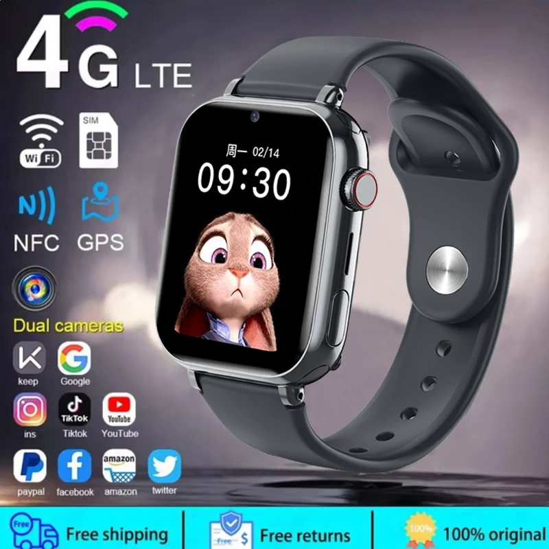 2025 Smart Watch Kids LBS Loca - Smartwatch Watches Gift For Boys recension och pris