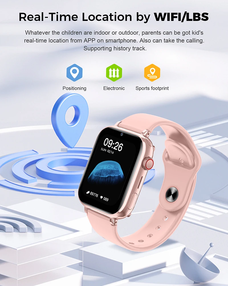 2025 Smart Watch Kids LBS Loca - Smartwatch Watches Gift For Boys recension och pris