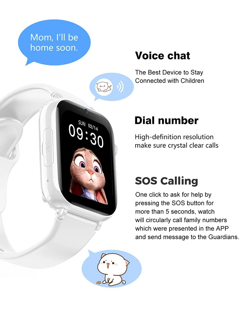 2025 Smart Watch Kids LBS Loca - Smartwatch Watches Gift For Boys recension och pris