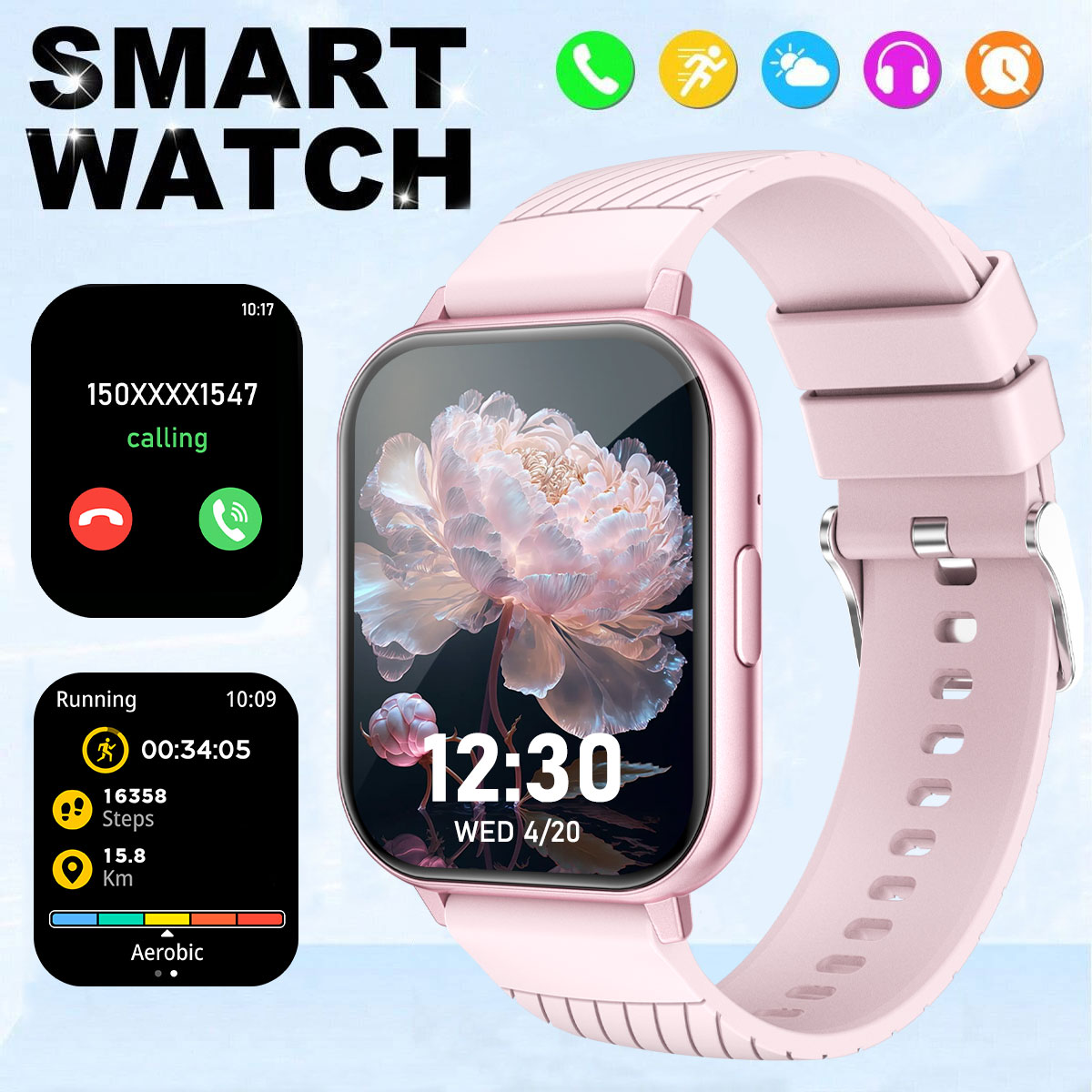 Multifunctional Smart Watch 1. - Smartwatch Watches Wallpaper recension och pris