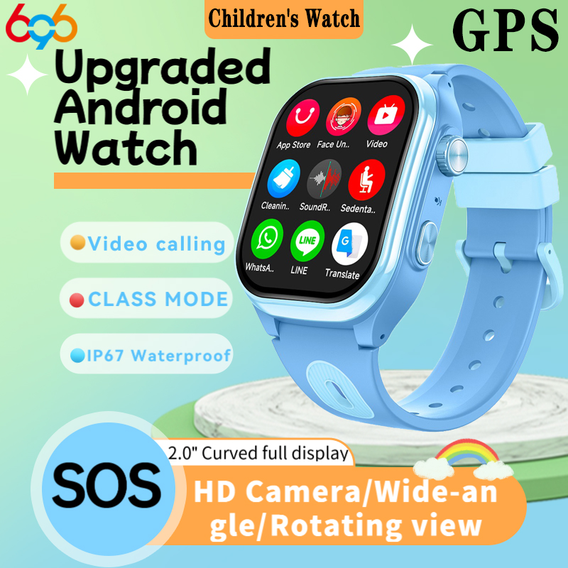 Kids 4G Smart Phone Watches 2+ - Smartwatch Watches For Girls Kids recension och pris