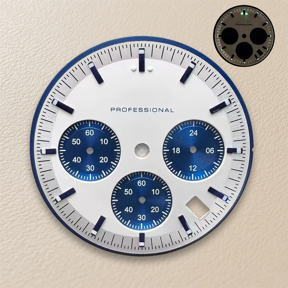 New S Logo 32.5mm Dial Fit VK6 - Watch Movement Rotor recension och pris