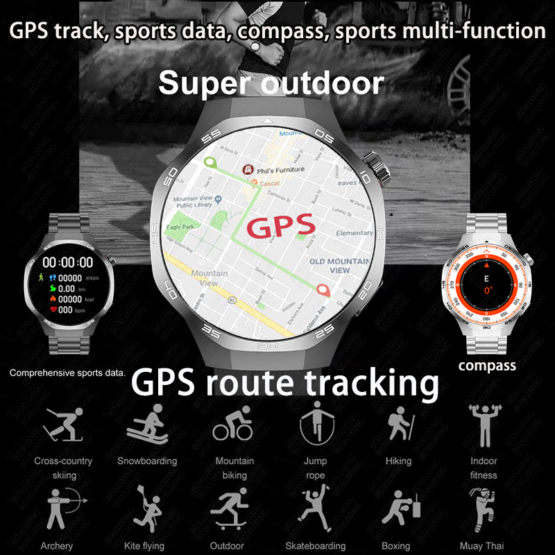 2026 New BOXUXING Watch 5 MAX  - Smartwatch Health Watches For Women recension och pris