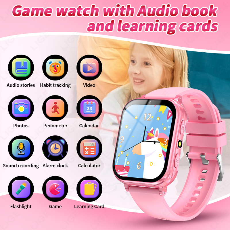LIGE Children's Smart Watch Gi - Smartwatch Watches For Girls Kids recension och pris