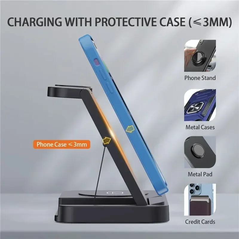 Travel 4 in 1 Wireless Charger - Watches Smartwatch Samsung recension och pris