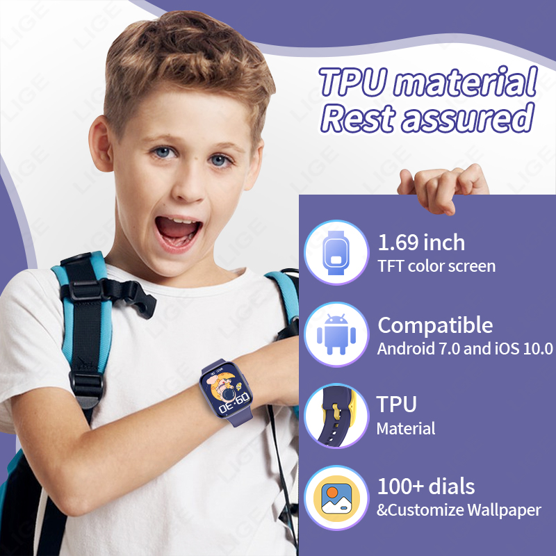 Lige Children Smart Watch Wome - Smartwatch Digital Watches For Girls recension och pris