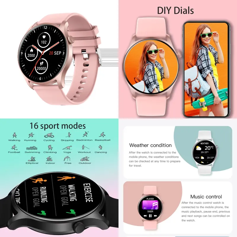 SENBONO MAX8 Men Smart Watch W - Smartwatch Watches For Men recension och pris