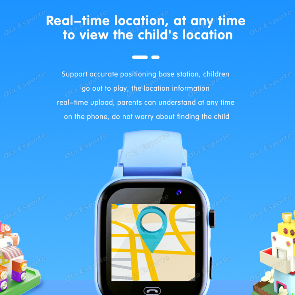 2027 Kids 5G Smart Watch GPS S - Smartwatch Digital Watches For Kids recension och pris