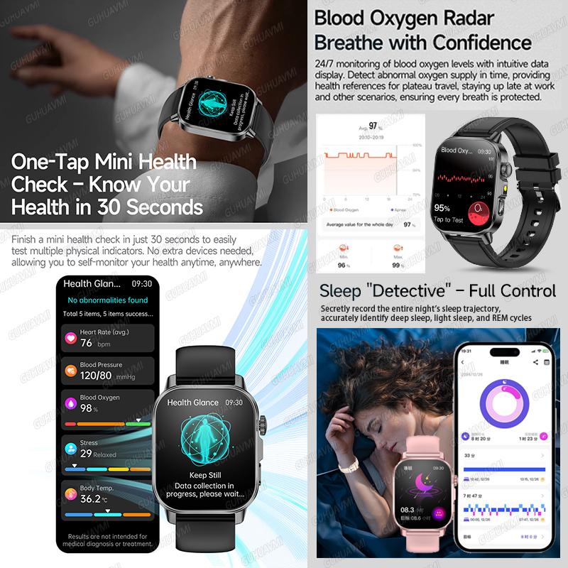 2026 New Health Smart Watch Pr - Smartwatch Health Watches For Women recension och pris
