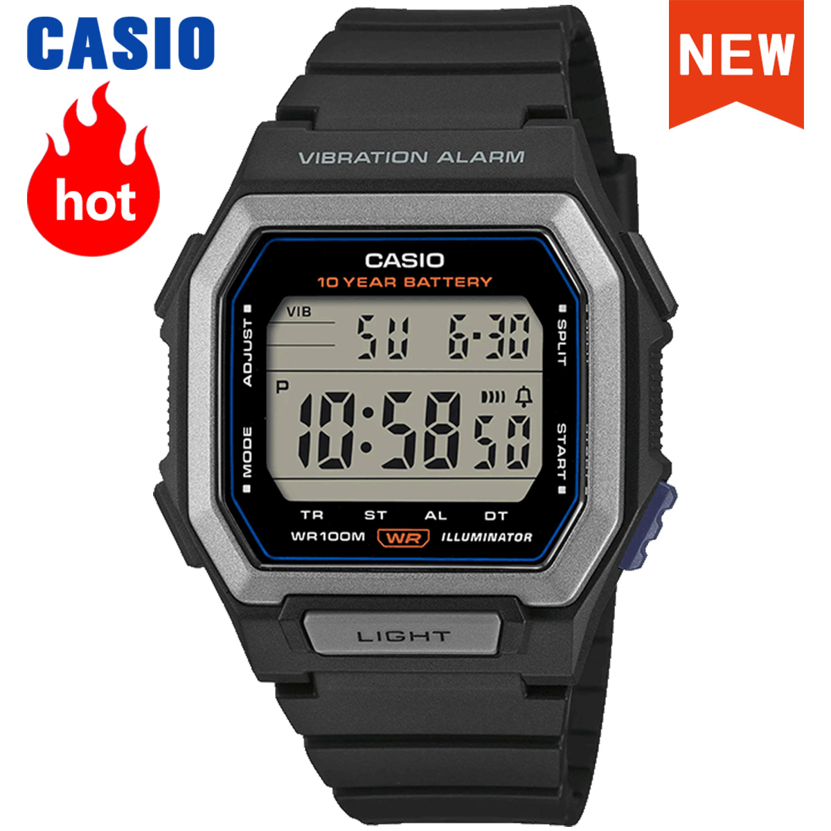 Casio Watch New 2026 Model W-7 - Vintage Digital Watch recension och pris