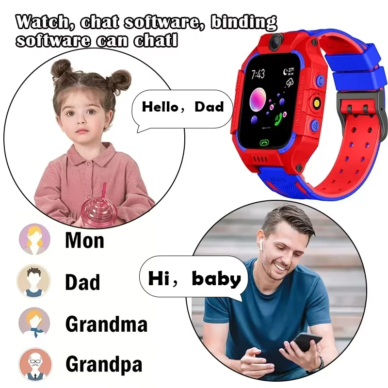 Lenov 5G Child Camera Smart Wa - Smartwatch Watches Gift For Boys recension och pris
