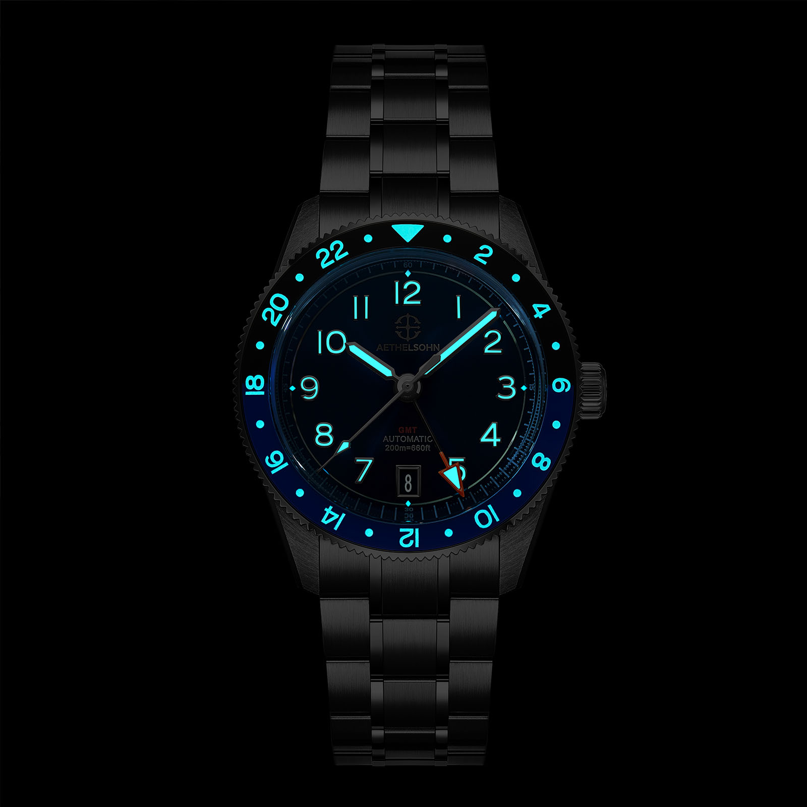 AETHELSOHN Horizon Azure GMT W - Rolex Watch Submariner recension och pris